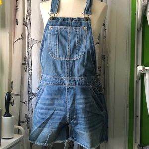 Denim Overalls